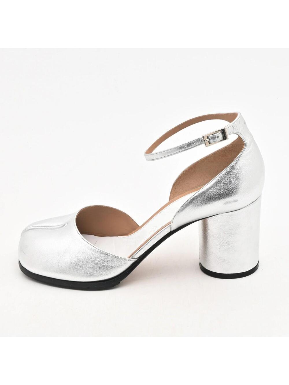 Maison Margiela Silver Leather Women's #337816M57B
